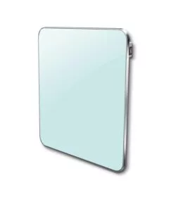 PANNELLO RISCALDANTE DA PARETE "ARIES" IN VETRO BIANCO 450 W